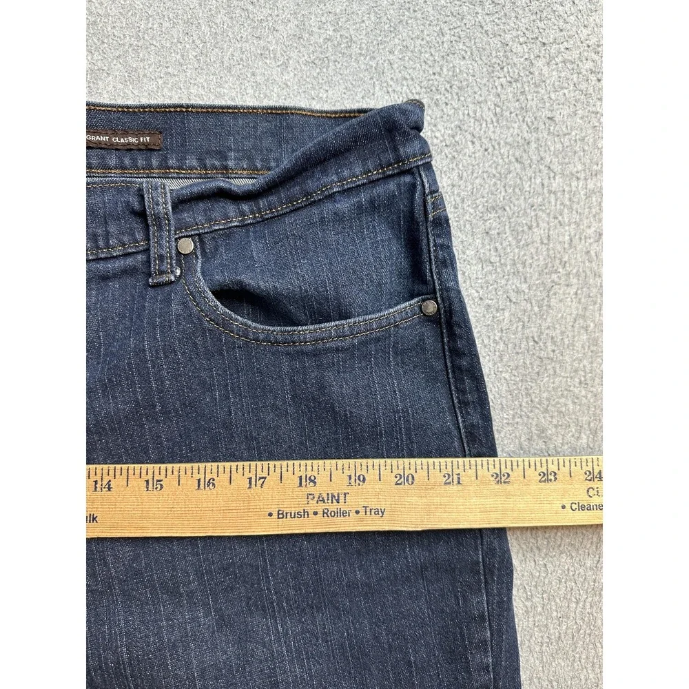 Michael Kors Grant Classic Fit Jeans Mens 40x30 (38x27) Blue‎ Straight Denim